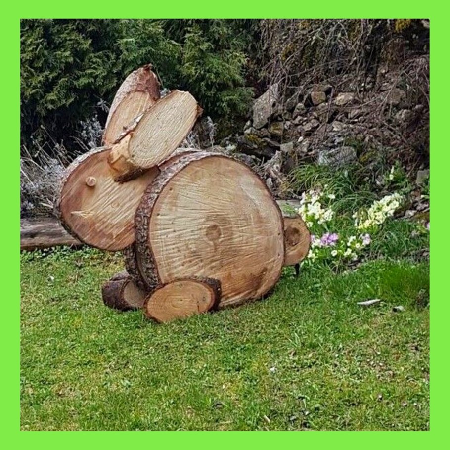 Поделки из спилов дерева