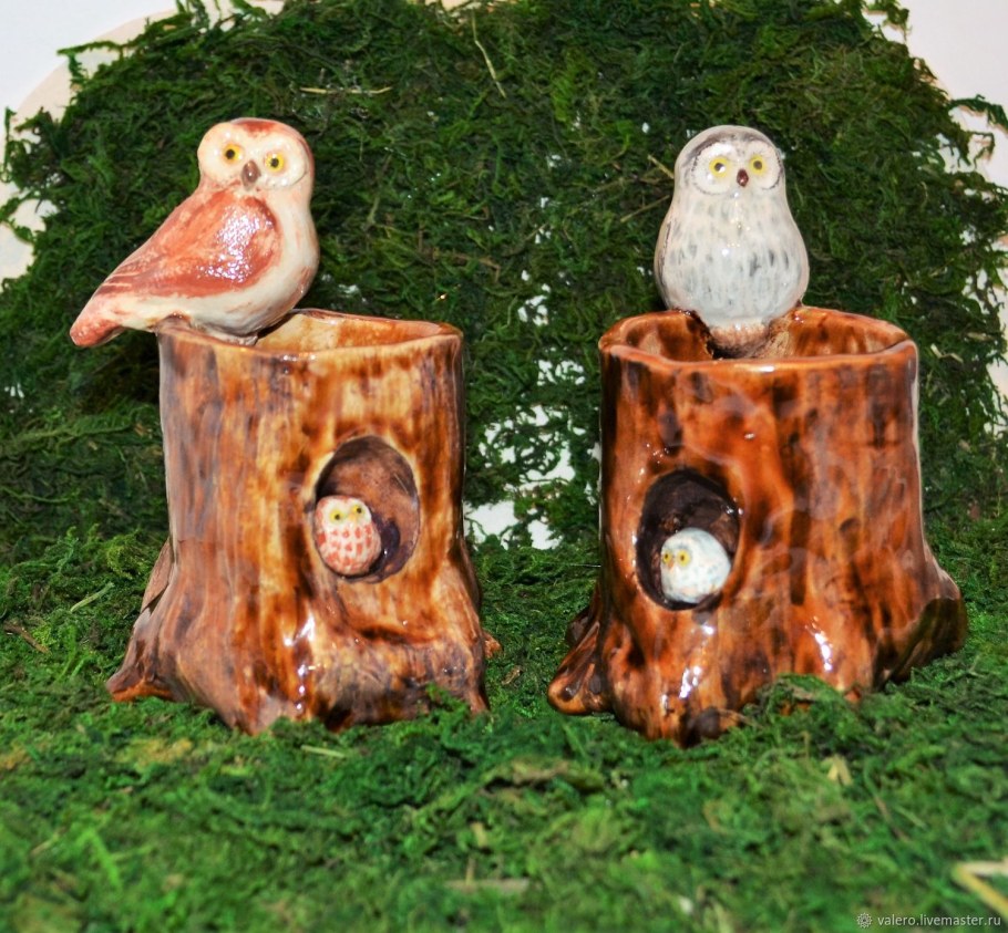 Заяц из спилов дерева