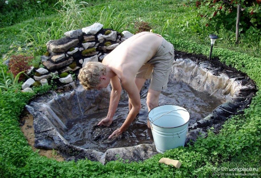 Ванна на дачном участке