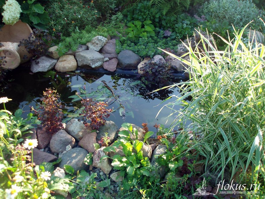 Фигурки для пруда на даче