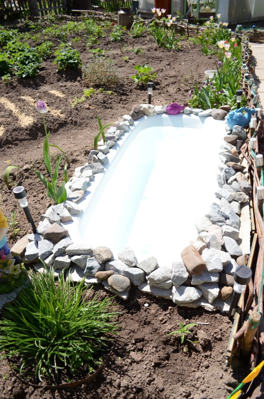 Старая ванная на даче