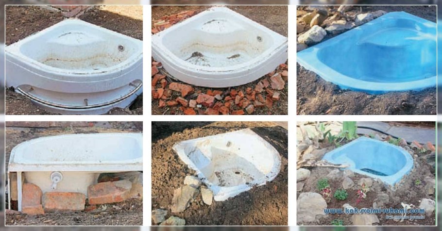 Бассейн из ванны