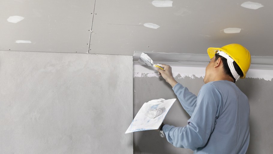 Шпатлевка потолка