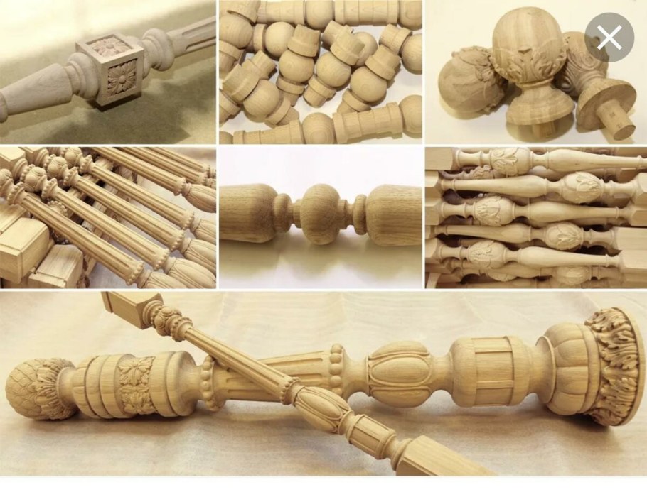 Изделия на токарном станке