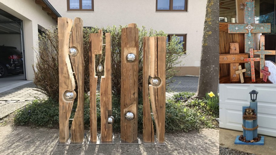 Деревянный декор для дачи