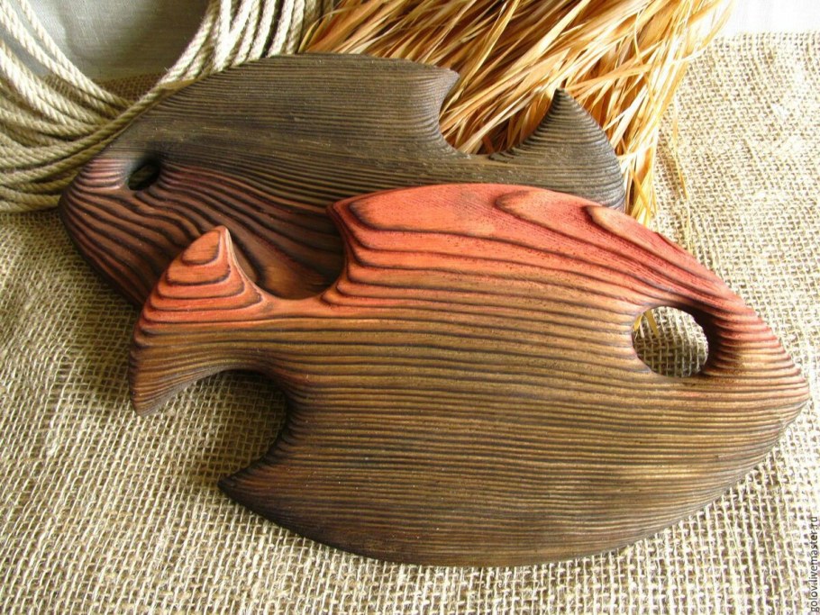 Деревянная рыба