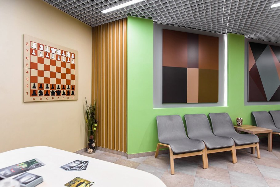 Комната отдыха для сотрудников