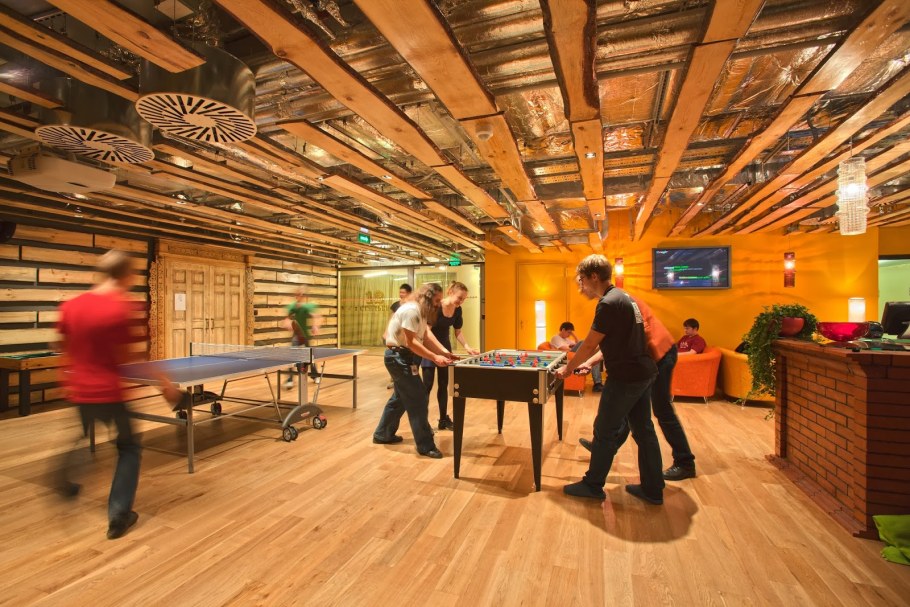 Офис в гаражном помещении