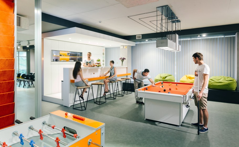 Комната отдыха в офисе