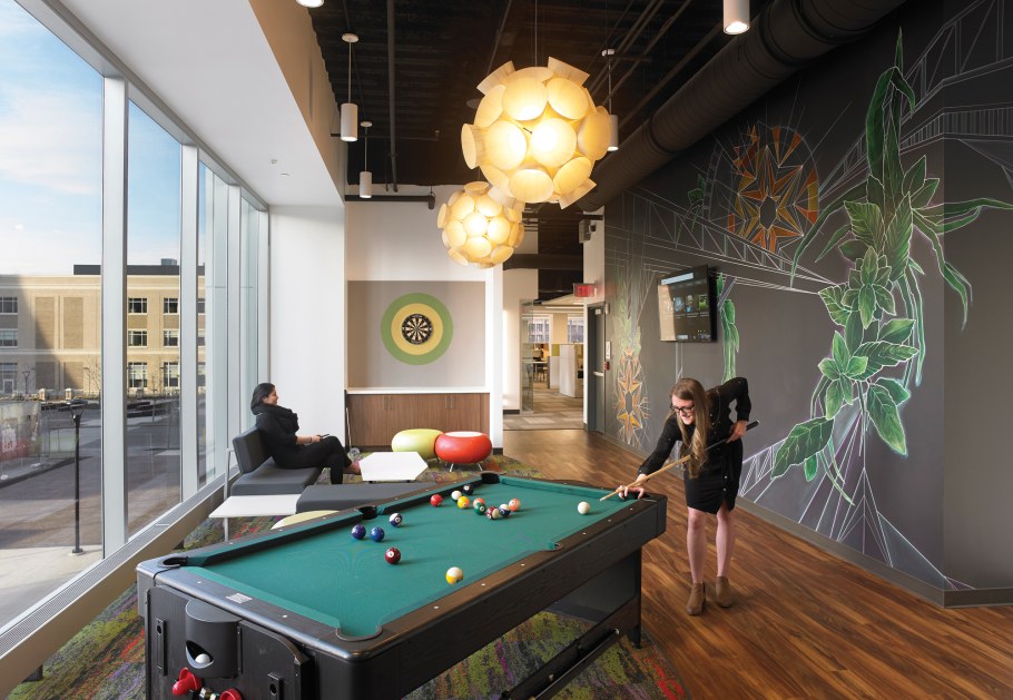 Помещение для отдыха в офисе