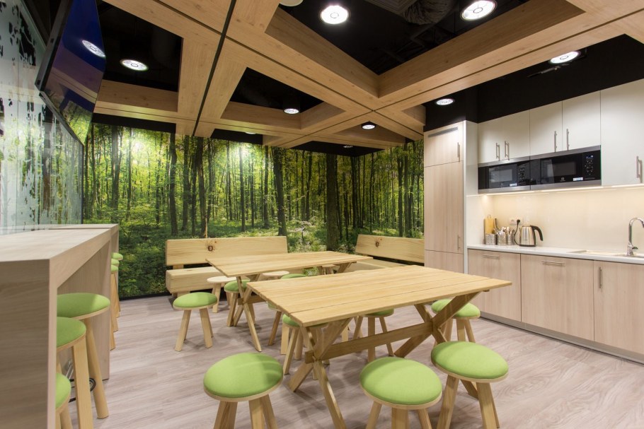 Комната отдыха в офисе