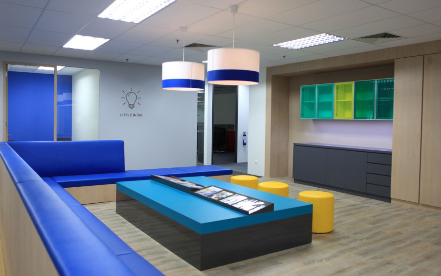 Зона отдыха для сотрудников в офисе