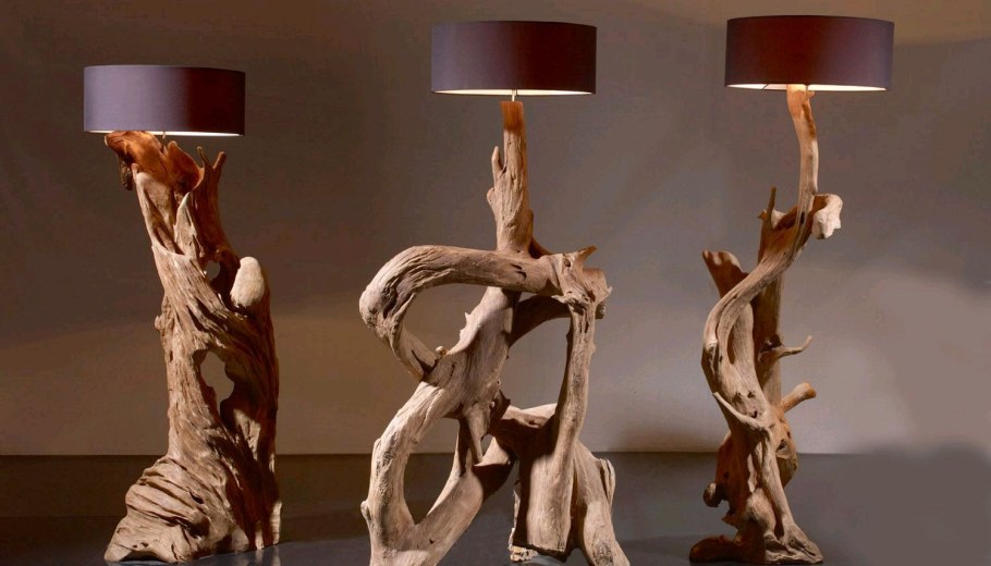 Люстра из корней