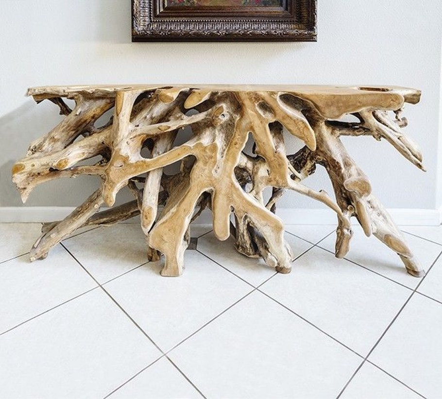 Мебель из пней и коряг дизайнерская