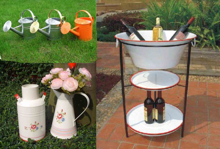 Задумки из пластмассовых ведер