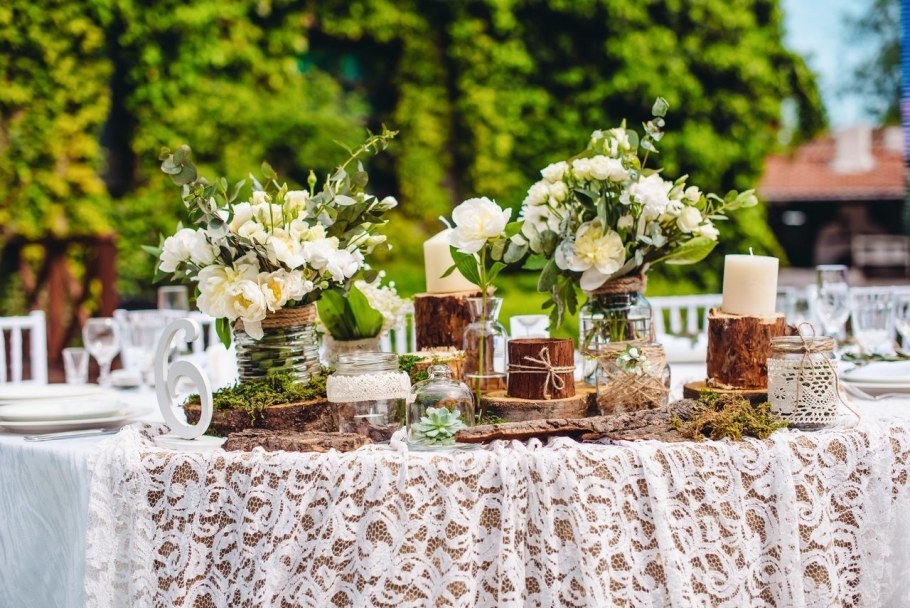 Свадебный декор рустик