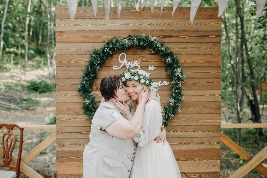 Церемония в стиле рустик