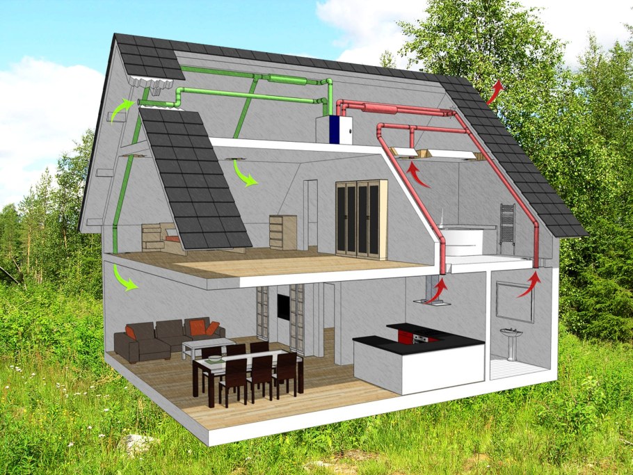 Вентиляционная система в частном доме