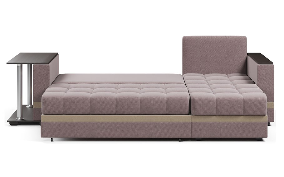 Диван еврокнижка Атланта экокожа белая