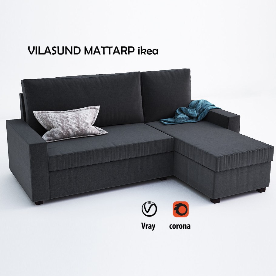 ВИЛАСУНД диван-кровать 2-местный икеа