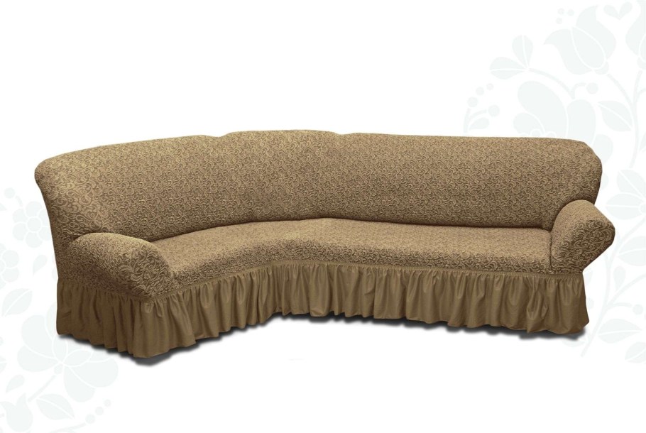 Еврочехол на 3-х местный диван жаккард