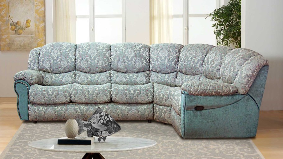 Чехол на угловой диван Riksor Мелисса