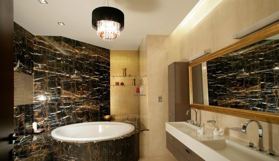 Ванная комната из мрамора