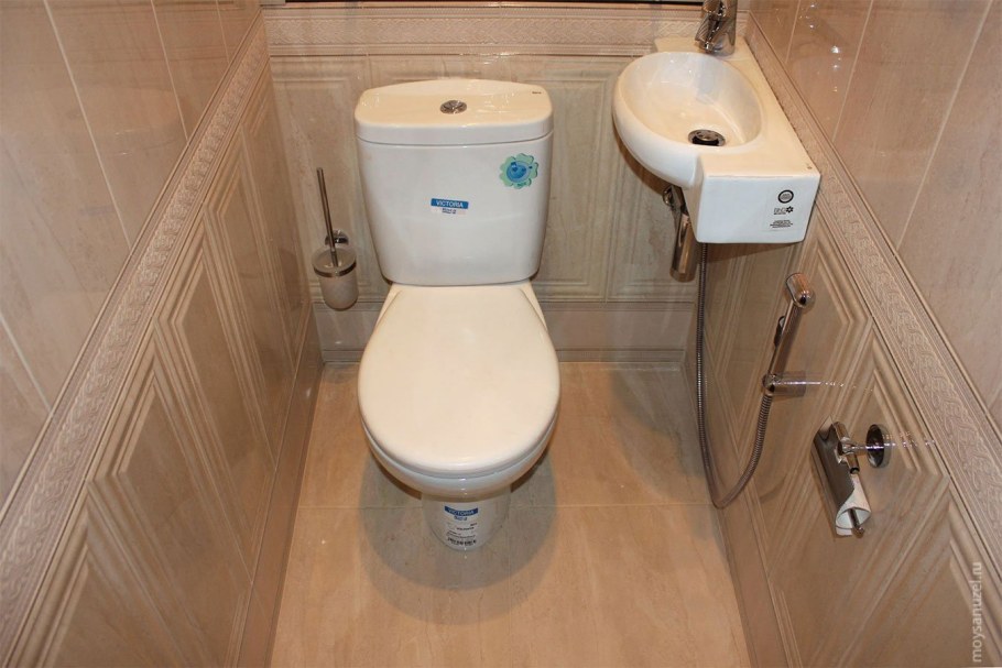 Обустройство туалета в квартире