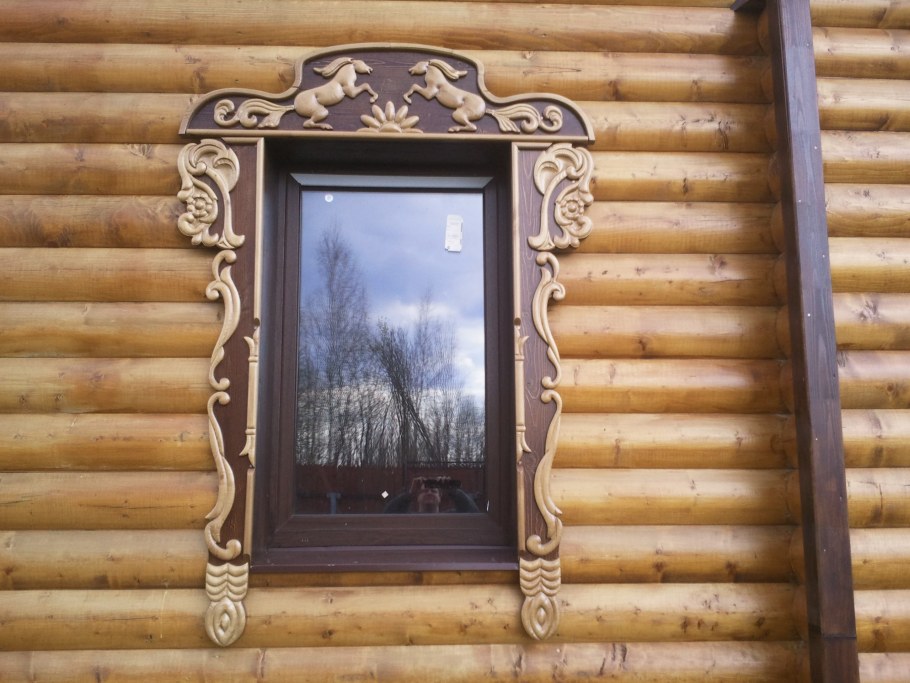 Наличники в деревянном доме