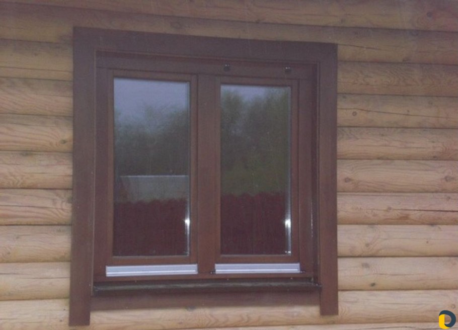 Декор фасада деревянного дома