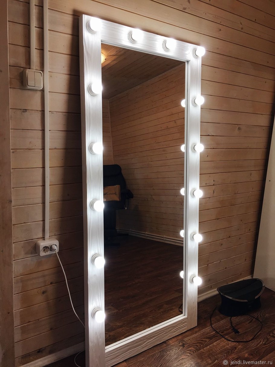 Зеркало с лампочками Jendi 180х80 см