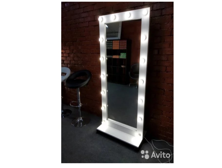Гримерное зеркало 180 на 80