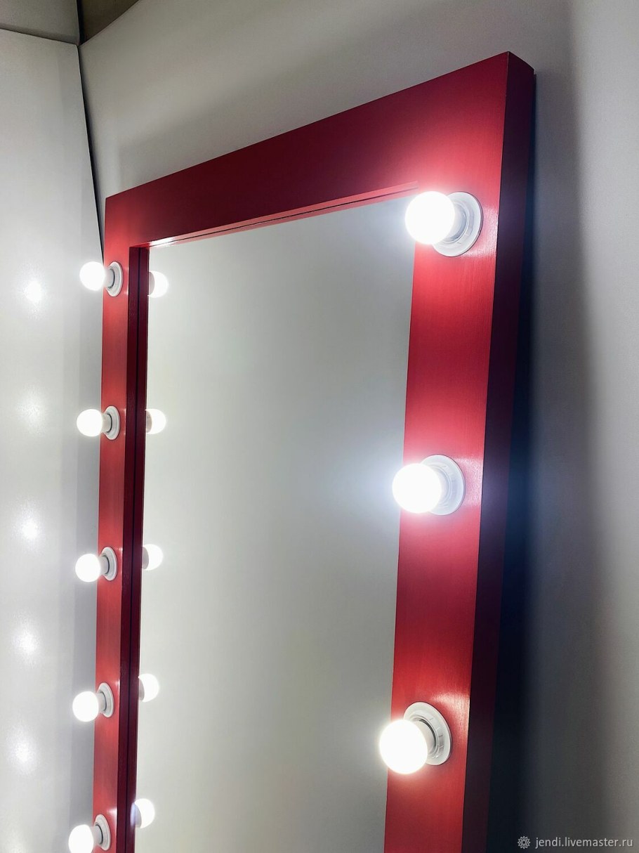 Зеркало с лампочками Jendi 180х80 см