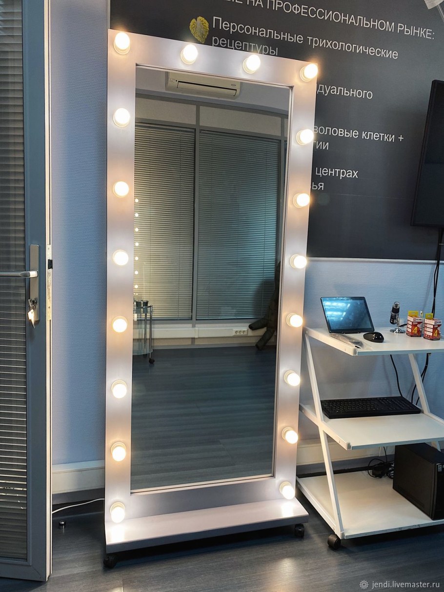 Ростовое зеркало Тиффани 80 180