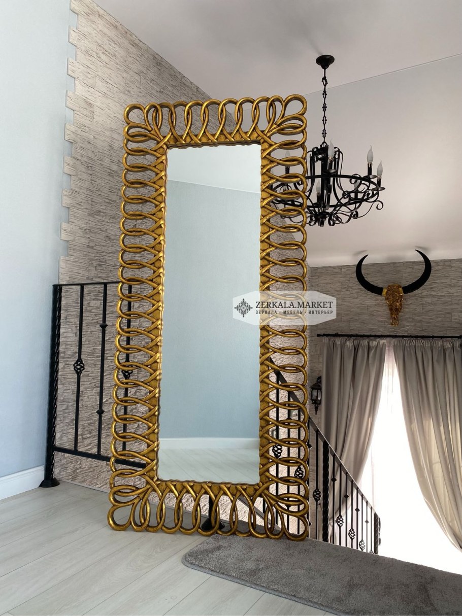 Зеркальце с подсветками на колесиках