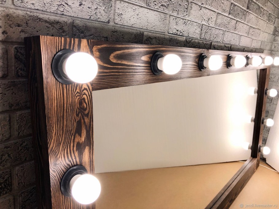 Зеркало с лампочками Jendi 180х80 см