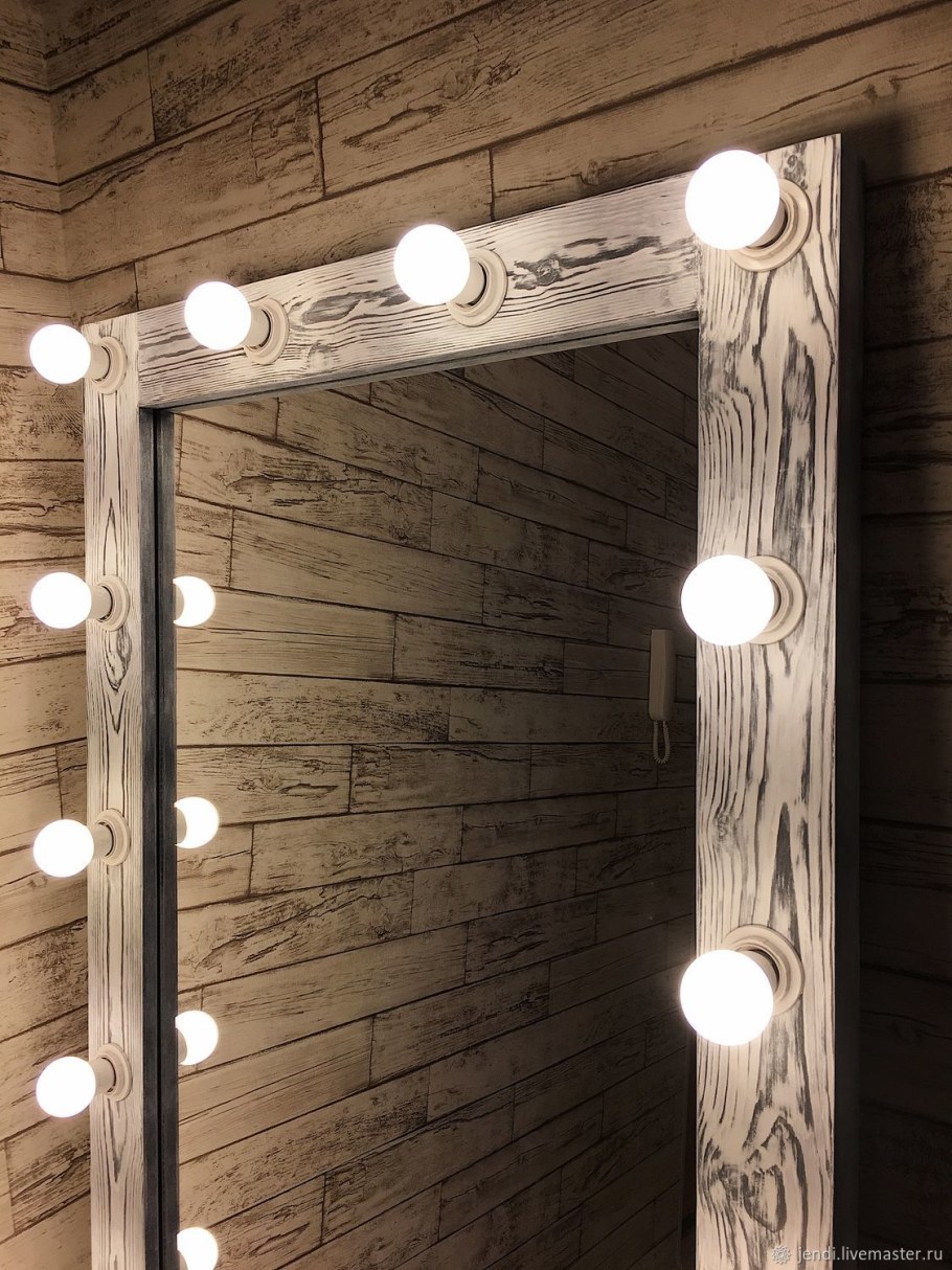 Зеркало с лампочками Jendi 180х80 см