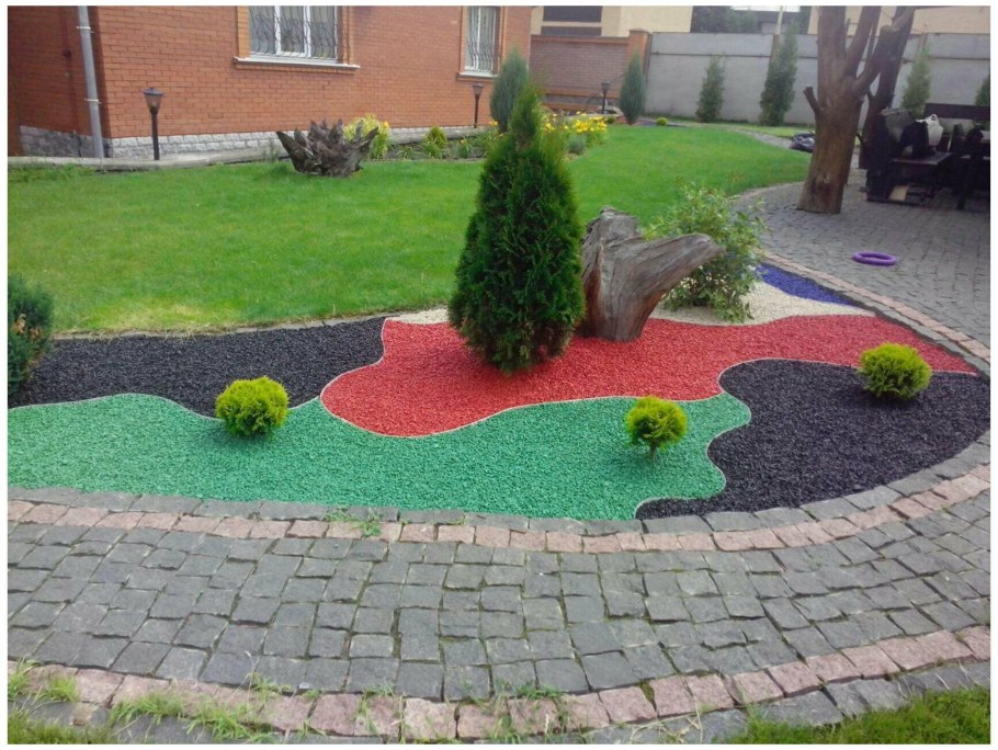 Декоративный щебень