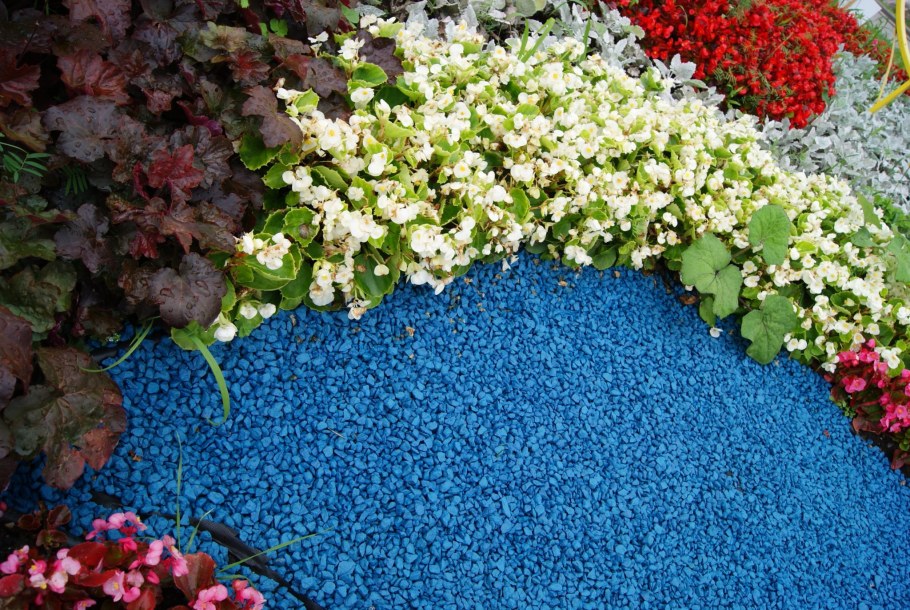 Цветной щебень