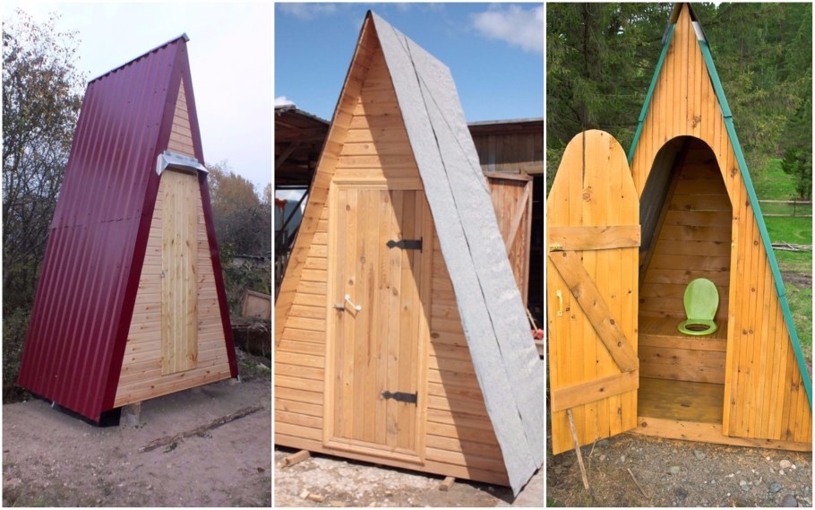 Туалет дачный