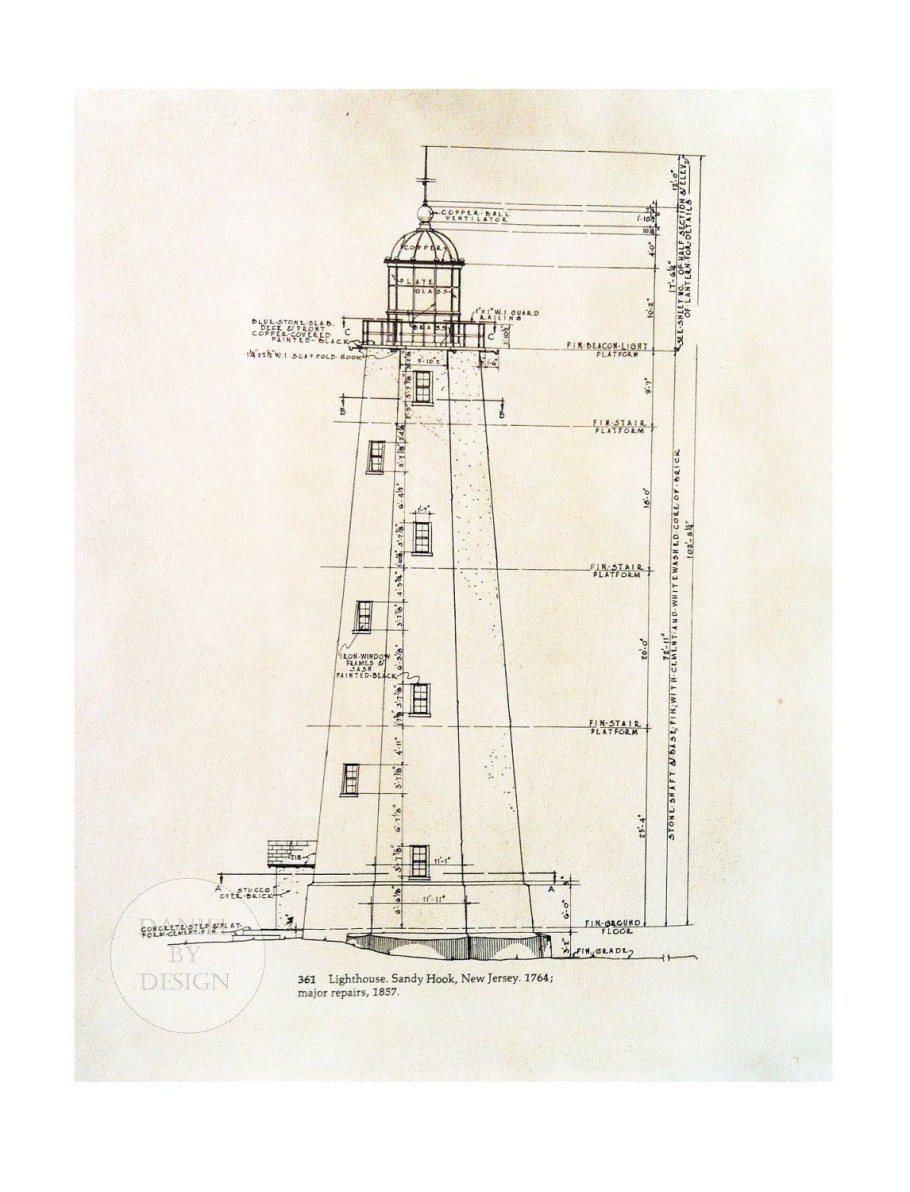 Проект маяка архитектурные планы