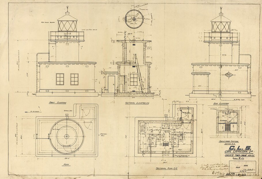 Маяк чертеж