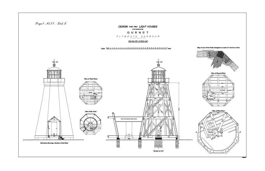 Фасад чертеж Маяк