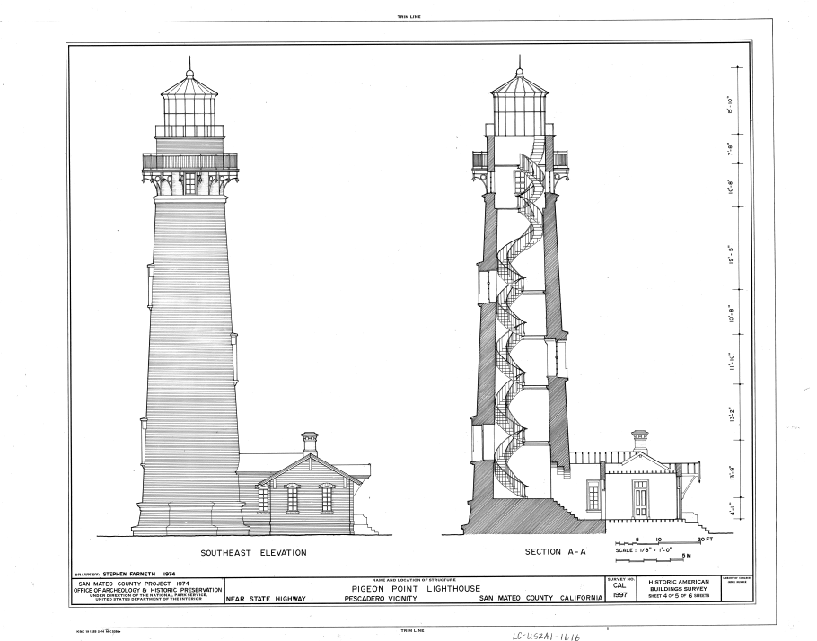Александрийский Маяк чертеж