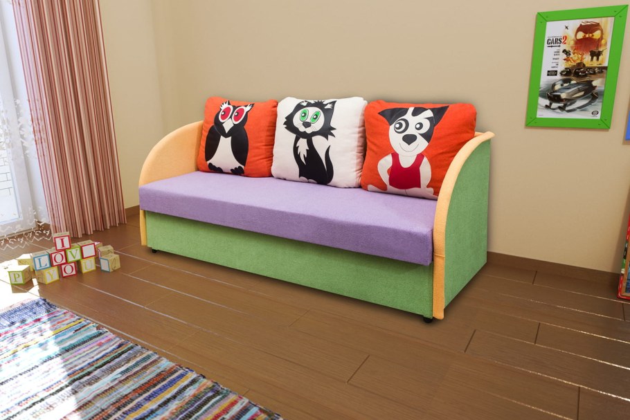 Детский диванчик м-стиль Лев