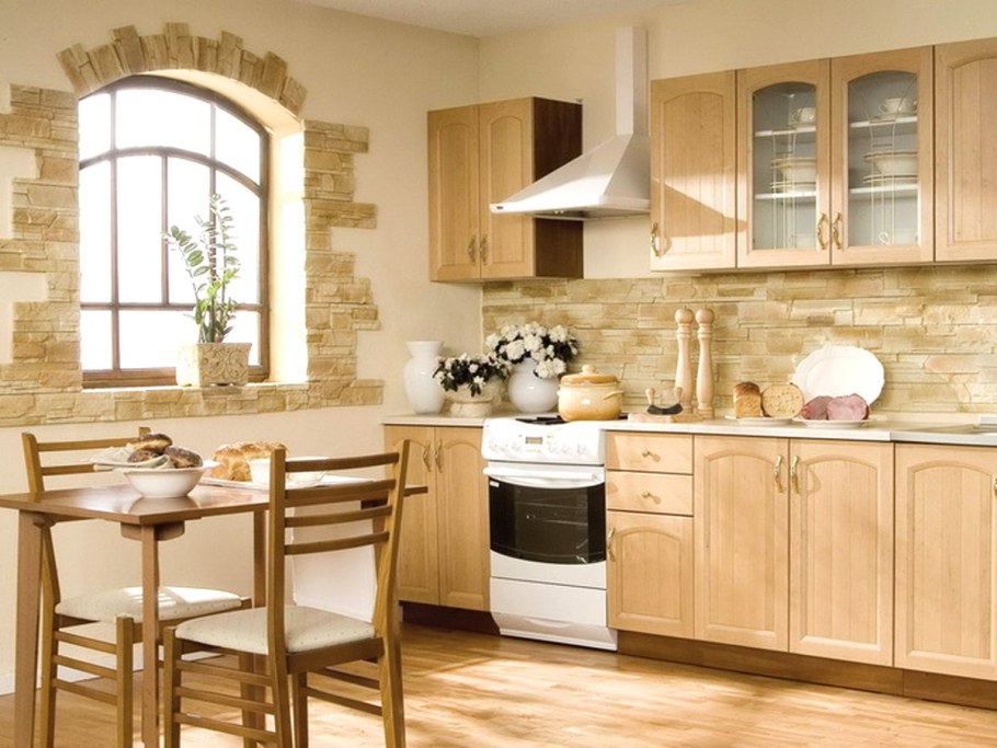 Кухни бежевого цвета