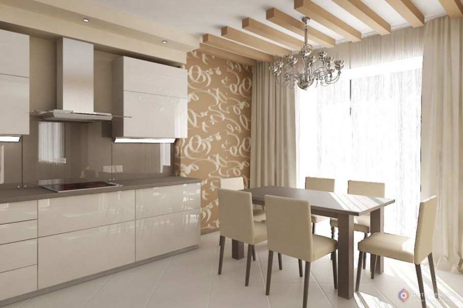 Фасад кухни софт Милк