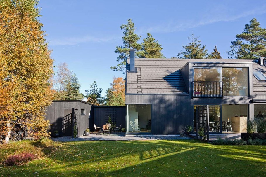 Частная архитектура , вилла Швеции