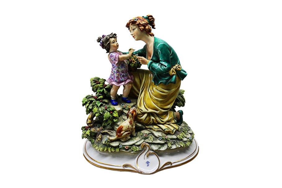 Фарфоровые статуэтки (Верона, Италия)