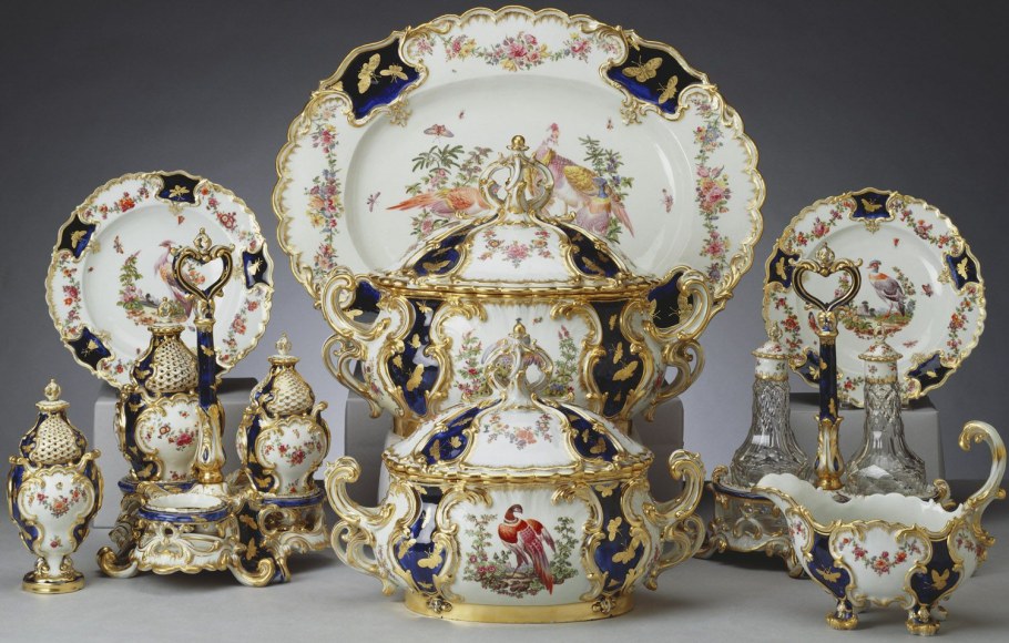 Руанский фаянс рококо